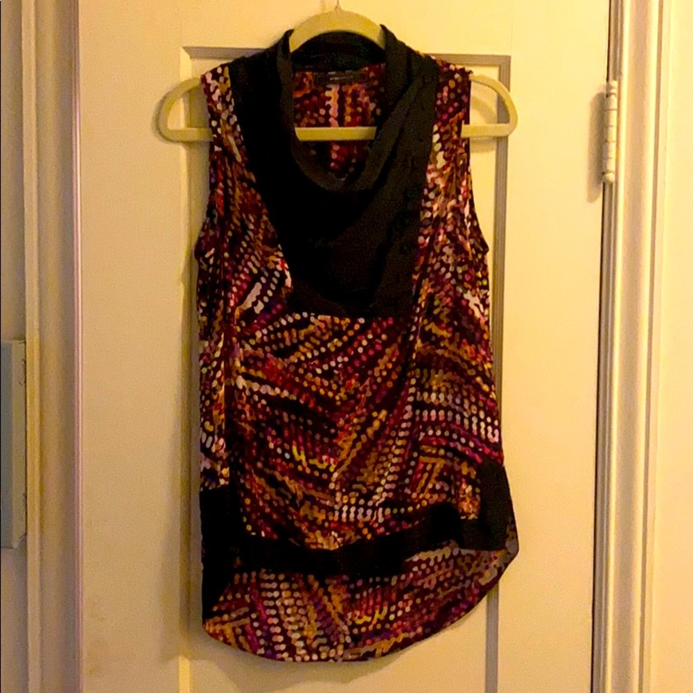 BCBGMaxAzria 100% Silk Sleeveless Blouse Top S